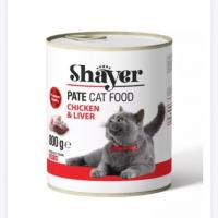 کنسرو پته گربه بالغ شایر 