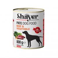 کنسرو سگ شایر طعم گوشت سبزیجات ۸۰۰ گرم