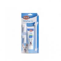 ست مسواک و خمیر دندان سگ تریکسی Trixie Dental Care