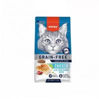 غذای خشک گربه ونپی با طعم مرغ ۱/۵کیلو‌گرم