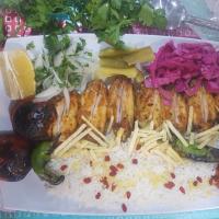 خوراک بال درام زعفرانی