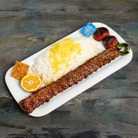 چلو کباب لقمه زعفرانی صدر