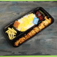 چلو جوجه کباب ران زعفرانی vip صدر