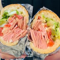 ساندویچ سوپر ژامبون گوشت سرد