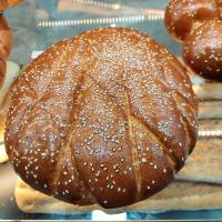 نان شیرمال گرد