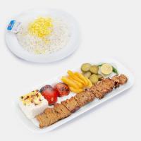 چلو کباب برگ گوسفندی