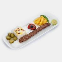 خوراک کباب کوبیده یک سیخ (100 گرم)