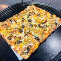 پیتزا سبزیجات آمریکایی