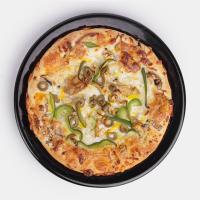 پیتزا مرغ و قارچ 24 سانتی متری