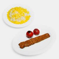 چلو کباب برگ گوسفندی