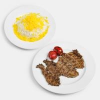 چلو شاه کباب