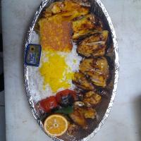 چلو جوجه کباب با استخوان