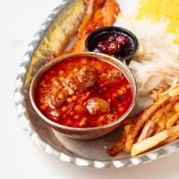 خورشت قیمه سیب زمینی