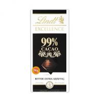 شکلات تخته ای تلخ 99% لینت – Lindt