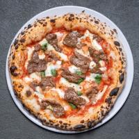 پیتزا سیر و استیک ناپولیتن