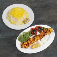 چلو جوجه کباب زعفرانی مخصوص