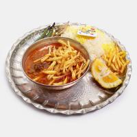 چلو خورشت قیمه سیب زمینی