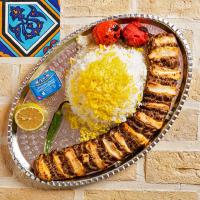 چلو کباب نگین دار