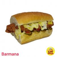 ساندویچ هات داگ پنیری