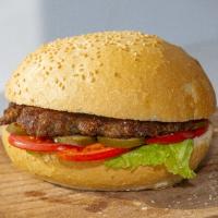 برگر ذغالی کلاسیک