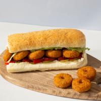 ساندویچ فلافل نان بلند