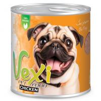کنسرو پته ای سگ بالغ وکسی طعم مرغ ۸۰۰ گرمی