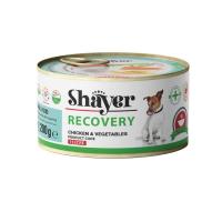 كنسرو ريكاورى سگ با طعم مرغ و سبزيجات شاير 200 گرم