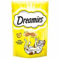تشويقی گربه با طعم پنیر دريمز 60 گرم