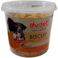 تشویقی بیسکوییت سگ دودوتی با طعم هویج 