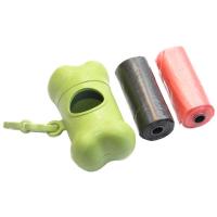 کیسه جمع آوری فضولات سگ همراه با محفظه و 5 رول یدک