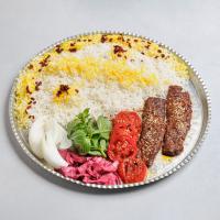 چلو کباب تابه ای