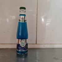 نوشابه گازدار شیشه ای فرش دی بلو هاوایی