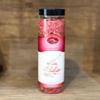 خرده نبات نگین زعفرانی با طعم گل محمدی