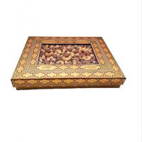 جعبه کادویی آجیل چهار مغز چوگان طلقی کد 6029