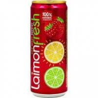 آبمیوه با طعم لیمو تمشک