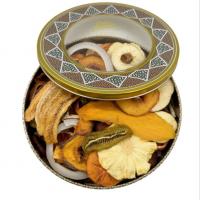 بسته کادویی خاتم فلزی محتوی میوه خشک ( کد 6023)