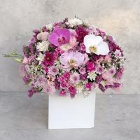 باکس گل نیم دایره 