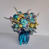 جار گل لاجوردی 