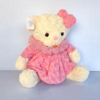 عروسک خرس لباس صورتی