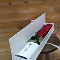 باکس گل مستطیل سفید