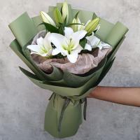 دسته گل اورینتال حس سبز