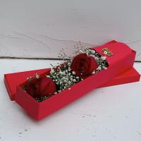 باکس گل رز مستطیل