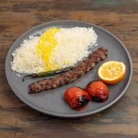 چلو کباب کوبیده معمولی