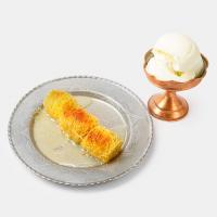 باقلوا کادایف با بستنی