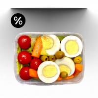 بشقاب دوقلو مدیترانه ای