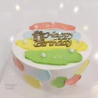 کیک رنگین کمان