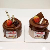 کیک دو نفره شکلات نوتلا