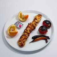 جوجه کباب ران با دورچین