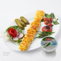 خوراک جوجه کباب + ماست ساده