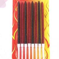 شمع مدادی مشکی قرمز 